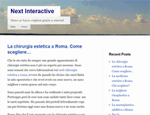 Tablet Screenshot of next-interactive.com